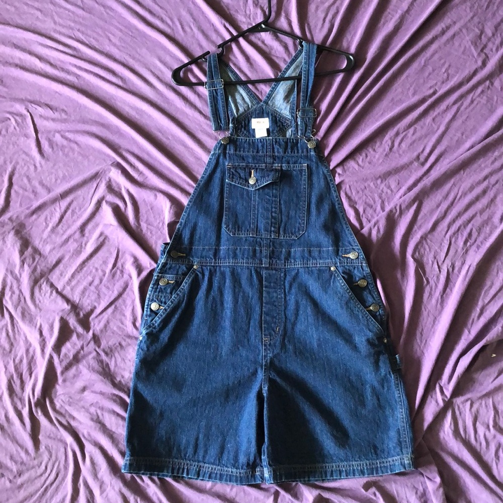 Cherokee Denim Overall Shorts